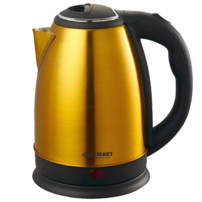 Bouilloire Elect Smart  Gold 1.8 L – Jaune Or/Noir- Stpe-249G X12P CTN