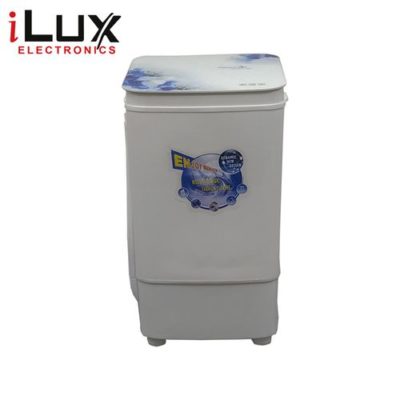 Ilux Machine à Laver Semi-Auto – 8Kg – LX-8010GS