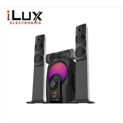 Ilux Home Cinéma 3.1 – ILTS-307 – Bluetooth – USB – Carte Mémoire – Noir
