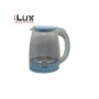 Ilux Bouilloire Électrique Transparent - LXK-GK018 - 1.8 L