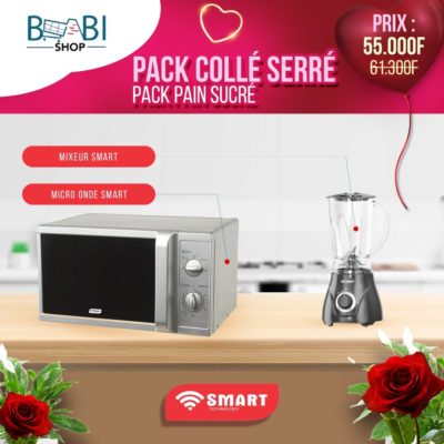 Pack collé serré