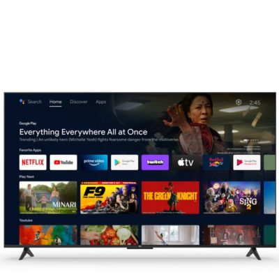 TCL TV 50 » – TCL_50P635 – 4K HDR – UHD – GOOGLE TV – NETFLIX-YOUTUB – EDGELESS DESIGN – PRIME VIDEO – DOLBY AUDIO