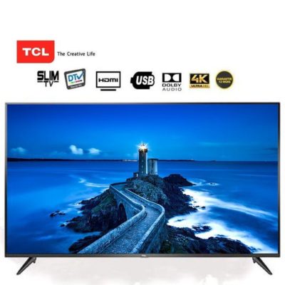 TCL Google TV – 50″ 4K Ultra HD-Wifi-Bluetooth – Noir