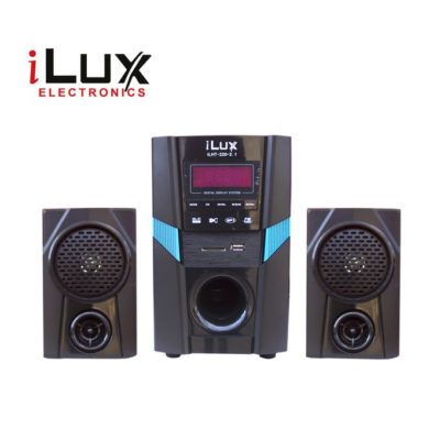 Ilux Mini Chaine 2.1 – ILHT-220 – USB – Bluetooth – Noir