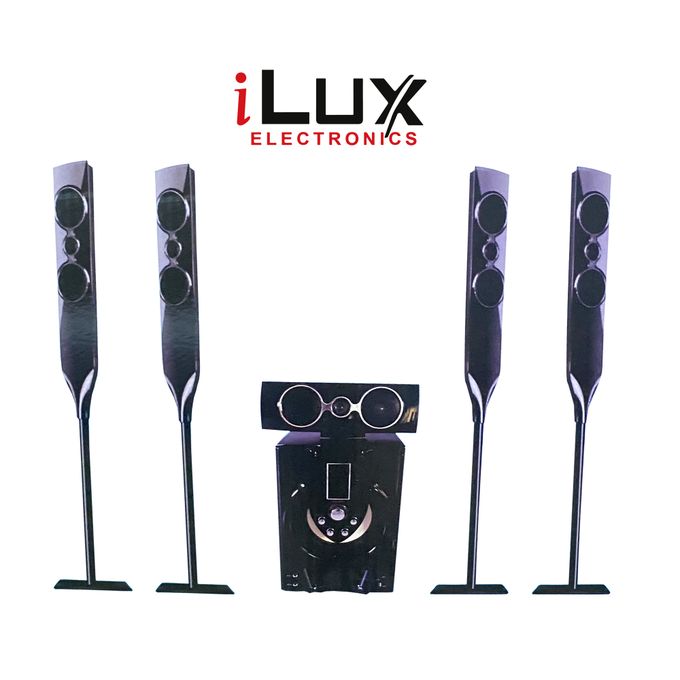 Ilux Home Cinema 5.1 ILTS 560 Bluetooth USB Carte Memoire Noir