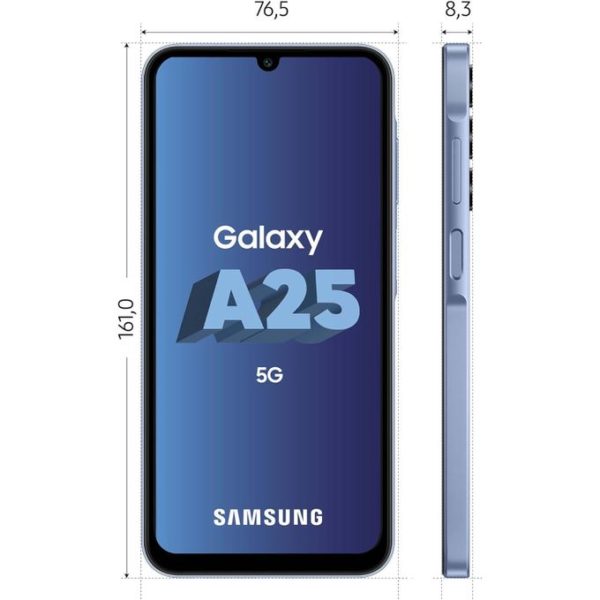Samsung Galaxy A25 - 6.5" - 5G - Dual Sim - 50Mpx – 8Go - 256Go - 5000mAh – Image 4