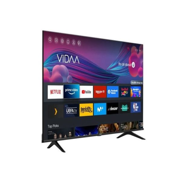 Hisense Smart TV LED 43" - 108CM - VIDAA -WIFI -YOUTUBE-PRIME VIDEO/DTS - Clean View - Noir – Image 2