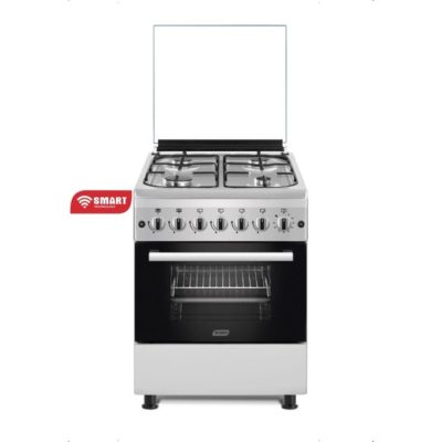 SMART TECHNOLOGY CUISINIERE SMART 4 FEUX INOX 60X60- STC-6060FE Garantie 6Mois