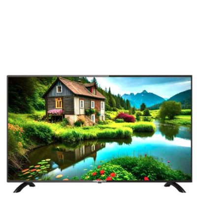 Nasco TV LED Slim – 50″ Full HD – NAS-J50FBFL – Décodeur intégré – Noir