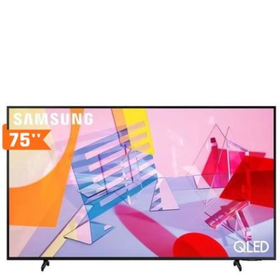 Samsung Smart TV QLED – 75″ 4K Ultra HD – QA75Q60BAUXLY – Tizen – Noir