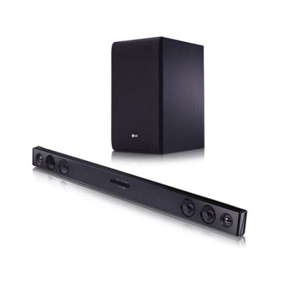 BARRE DE SON 300 W 2.1 CANAUX AVEC DOLBY AUDIO ET DTS DIGITAL SURROUND LG