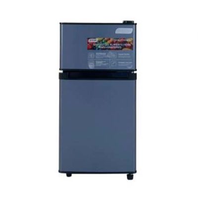 REFRIGERATEUR SMART 60 L LITRES 2 BATTANTS NOIR/ARGENT SMART TECHNOLOGY