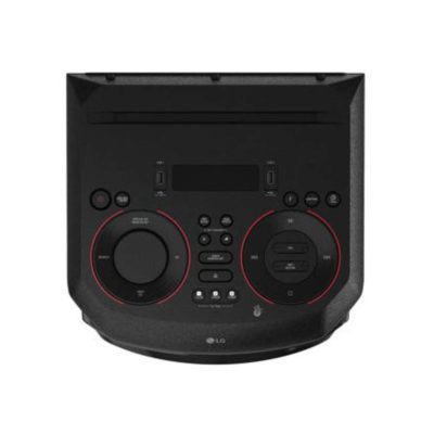 SYSTEM AUDIO HIGH POWER BLUETOOTH BOOMER 8 POUCES ECLAIRAGE MULTICOLORE FONCTION DJ KARAOKE LG