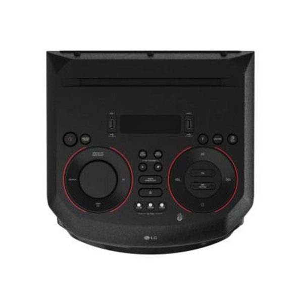 SYSTEM AUDIO HIGH POWER BLUETOOTH BOOMER 8 POUCES ECLAIRAGE MULTICOLORE FONCTION DJ KARAOKE LG
