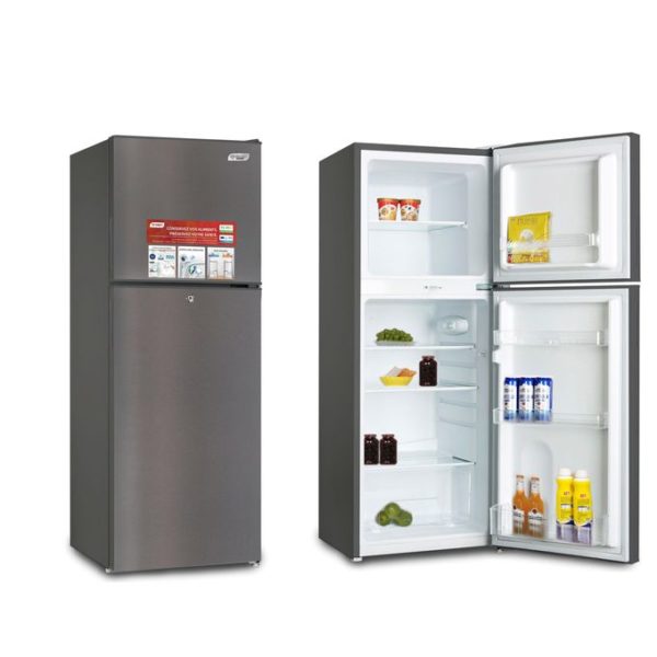 SMART TECHNOLOGY Réfrigérateur 2 Portes DFRST Smart 160L (STR-190M)-Gris / 12 Mois De Garantie