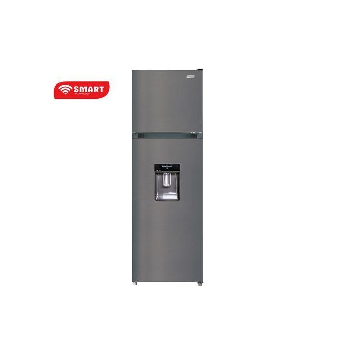 SMART TECHNOLOGY Réfrigérateur 2 Portes NFRST INVT Smart 255L Avec Fontaine(STR-411WM) – Gris – 12 Mois De Garantie