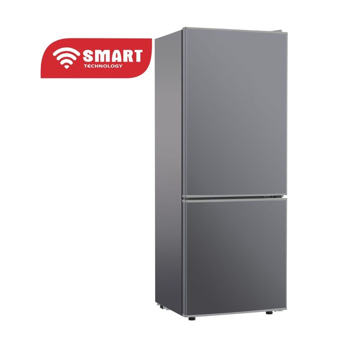 SMART TECHNOLOGY Réfrigérateur Combiné DFRST Smart (STCB-145H)- 112L / 2 Tiroirs/ 2 étagers- Gris – 12 Mois De Garantie