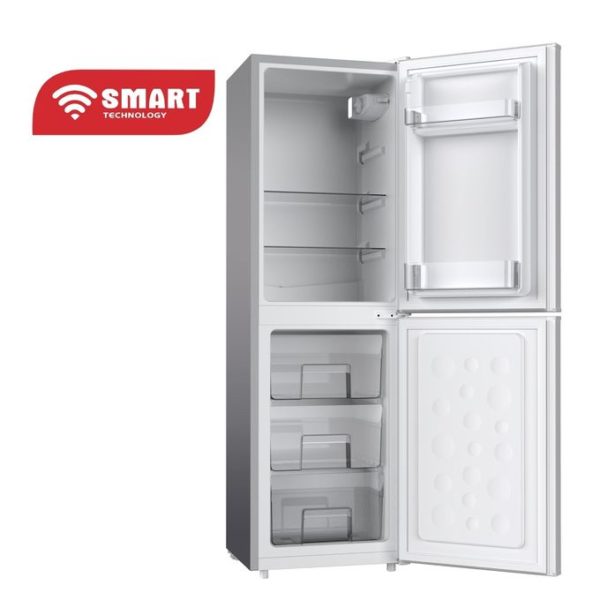 SMART TECHNOLOGY Réfrigérateur Combiné DFRST 3 Tiroirs 133L(STCB-155H) - Gris/ Garantie 12 Mois – Image 2