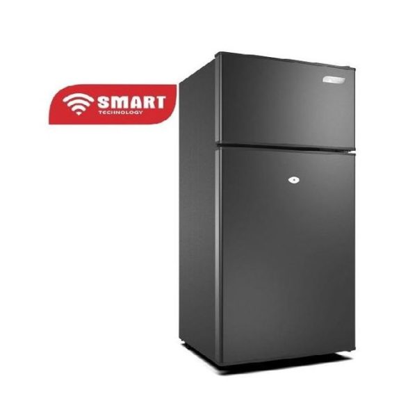 SMART TECHNOLOGY Réfrigérateur 2 Portes DFRST Smart 95L (STR-150F)- Gris - Garantie 12 Mois - Argent