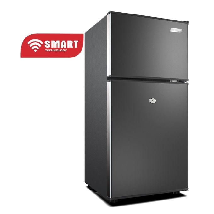 SMART TECHNOLOGY Refrigerateur 2 Battants – STR-99F – 85L-Gris – 12 Mois De Garantie – Gris – Argent